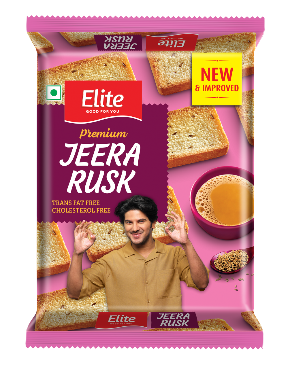 Elite Premium Jeera Rusk 182 Grm